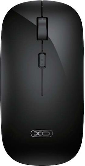 XO M7 Stylish Ασύρματο Ποντίκι Glossy Black