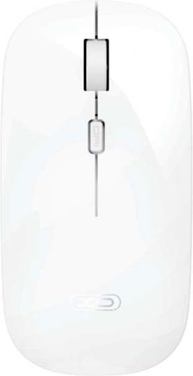XO M7 Stylish Ασύρματο Ποντίκι Glossy White