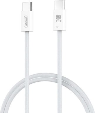 XO NB-Q273A USB-C to USB-C 60W 1m White