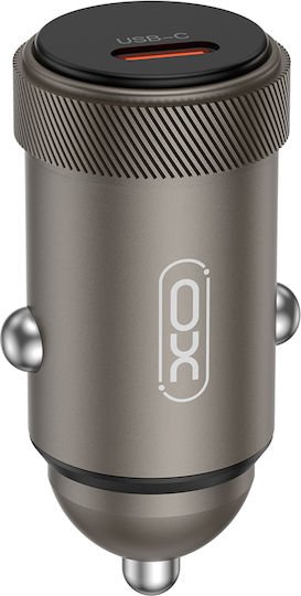 XO CC70 Φορτιστής Αυτοκινήτου 30W 3A με Θύρα Type-C